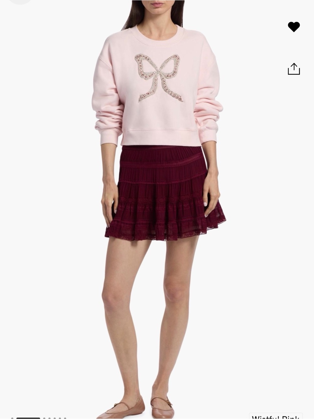 LoveShackFancy
Rylan Cotton-Blend Embellished Bow Sweater
